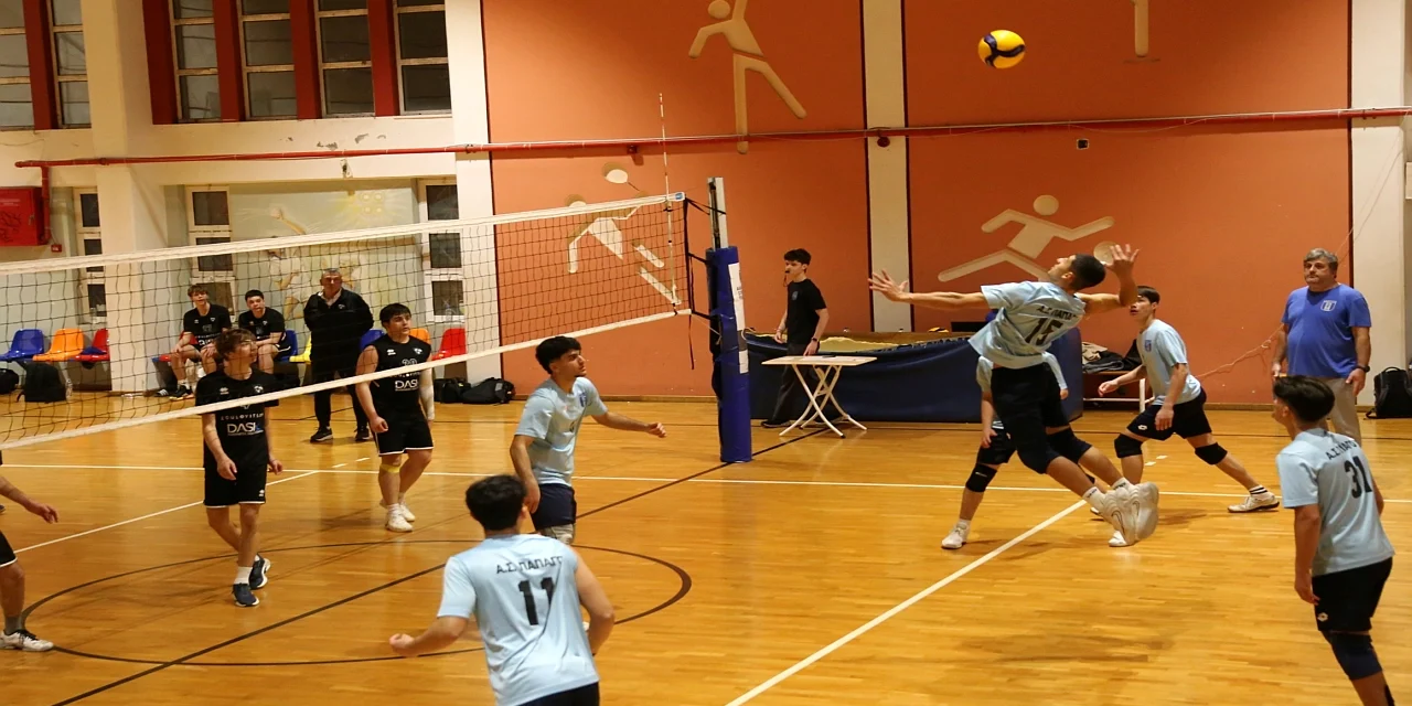 Pahoulos volley AC Papagou attack Pahoulos volley AC Papagou attack