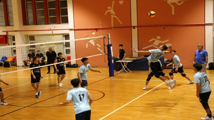 Pahoulos volley AC Papagou attack